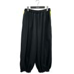 オニツカタイガー×コムデギャルソン Onitsuka Tiger×COMME des GARCONS トラックパンツ OP-P001 ブラック×イエロ