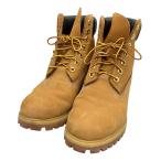 ショッピングTimberland ティンバーランド Timberland 6インチ プレミアム ウォータープルーフ  ブーツ 110061 ブラウン×ブラック サイズ：25.5