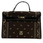  sa route Salute ×shugo-peiz Lee SALUTE×SYUGO PAISLEY BANDANA TRAVER BAG сумка на плечо Brown 