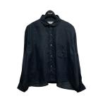 INDIVIDUALIZED SHIRTS リネンシャツ ブラック (京都店) 220626