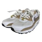 ナイキ NIKE W AIR MAX 90 スニーカー FB2617-100 ホワイト×ベージュ サイズ：24cm