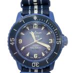 【値下げ】SWATCH×BLANCPAIN ATLANTIC OCEAN 腕時計 ブルー (京都店)