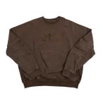 【値下げ】CVTVLIST CTLS ARCHED LOGO USUAL CREWNECK スウェット 2101100302 ブラウン サイズ：2 (EC)