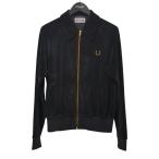 フレッドペリー FRED PERRY×MILESKANE ベロアジャケット ブラック サイズ：S