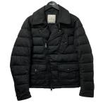 モンクレール MONCLER ライダースジャケット 220914139200 ブラック サイズ：1