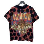 【値下げ】SAINT MICHAEL SS TEE  heart  BLACK Ｔシャツ SM-S21-0000-005 ブラック サイズ：S (京都店)