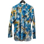ショッピングギャルソン 【値下げ】COMME des GARCONS SHIRT 総柄シャツ W20842 ブルー サイズ：M (京都店)