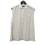 ショッピングフレッドペリー フレッドペリー FRED PERRY Ray BEAMS別注 ノースリーブブラウス FZ8716 アイボリー サイズ：UK10