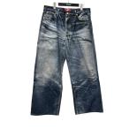 ショッピングコムデギャルソン コムデギャルソン×リーバイス COMME des GARCONS×BerBerjin×LEVI’S 転写 パンツ WO-P905 インディゴ サイズ：