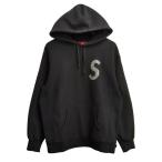 シュプリーム×スワロフスキー Supreme×SWAROVSKI パーカー ブラック サイズ：S