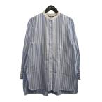 エブール×ロンハーマン EBURE×Ron Herman ストライプシャツ 3510700435 ブルー サイズ：36