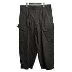 ブラックスキャンダルヨウジヤマモト BLACK Scandal Yohji Yamamoto 22SS RIPSTOP 12TUCK PANTS カー