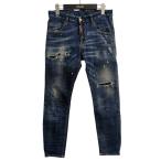 ディースクエアード DSQUARED2 デニムパンツ S71LB0774 インディゴ サイズ：44