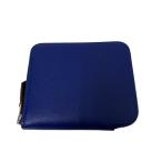 エルメス HERMES アザップコンパクト コインケース ブルー