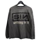 セントマイケル SAINT MICHAEL 長袖Tシャツ SM-A22-0000-012 グレー サイズ：S