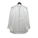 ショッピングINDIVIDUALIZED INDIVIDUALIZED SHIRTS バンドカラーシャツ ホワイト サイズ：14 1／2 (堅田店) 210602