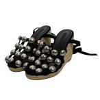 【値下げ】ALEXANDER WANG TAYLOR サンダル ブラック サイズ：35 (京都店)