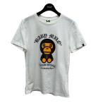 アベイシングエイプ×クロムハーツ A BATHING APE×CHROME HEARTS Tシャツ ホワイト サイズ：Ｓ