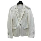 コスチュームナショナルオム CoSTUME NATIONAL HOMME テーラードジャケット ホワイト サイズ：44