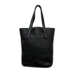 【値下げ】BOTTEGA VENETA イントレチャート トートバッグ 270917 ブラック (堅田店)