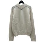 ショッピングヴェネタ ボッテガヴェネタ BOTTEGA VENETA Vネックニット 700137 V07J0 ホワイト サイズ：XS