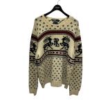 ポロラルフローレン POLO RALPH LAUREN 90’s Vintage ノルディック柄 ニット アイボリー サイズ：XL