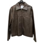 フィレンツェ FIRENZE レザージャケット ブラウン サイズ:52