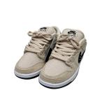 ナイキ NIKE SB Dunk Low Pro QS Pearl White スニーカー FD2627-200 ベージュ サイズ:24cm