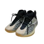 アディダス adidas Yeezy QNTM Sea Teal ハイカットスニーカー GY7926 グレー サイズ:28.5cm