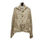 コムデギャルソン COMME des GARCONS 12SS レースポンチョ RI-C002 ベージュ サイズ:XS