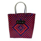 マルニ MARNI トートバッグ レッド×ブルー