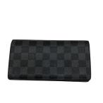 ルイヴィトン LOUIS VUITTON ダミエ・グラフィット 長財布 M62665 ブラック
