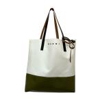 マルニ MARNI PVCトートバッグ オリーブ