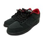 ナイキ×シュプリーム NIKE×Supreme SB Dunk Low Black ローカットスニーカー HQ8487-001 ブラック サイズ：27