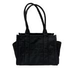 ショッピングmarc マークジェイコブス MARC JACOBS ザ パフィー  ミディアム ナイロン トート バッグ ブラック