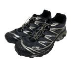 ショッピングダメージ サロモン SALOMON XT-6 FOR ATMOS ローカットスニーカー 473466 ブラック サイズ：28cm