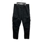ショッピングリネン ストーンアイランド STONE ISLAND Shadow Project Cargo Pant リネン混コットンパンツ 701930308 ブラック