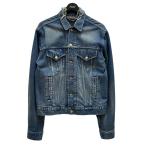 バレンシアガ BALENCIAGA デニムジャケット 487342 インディゴ サイズ：48