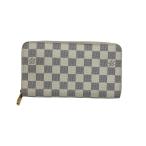 ショッピングルイヴィトン ルイヴィトン LOUIS VUITTON ジッピー オーガナイザー ダミエ・アズール ラウンドファスナー長財布 N60012 ホワイト