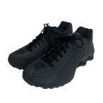  Nike NIKE SHOX R4 BLACK BLACK-BLACK-MAX ORANGE low cut спортивные туфли AR3565-004 черный носорог 