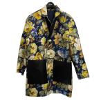 ショッピングLOUIS LOUIS VUITTON リバーシブルフラワージャカードコート コート TK1 FNMA54 ネイビー サイズ：38 (EC)