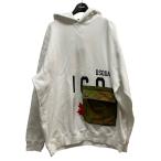【値下げ】DSQUARED2 パーカー S79GU0045 ホワイト サイズ：XL (明石店)