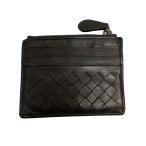 ボッテガヴェネタ BOTTEGA VENETA イントレチャート コインケース ブラック