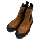 トリーバーチ TORY BURCH サイドゴアブーツ ブラウン サイズ:6 1/2