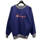 チャンピオンリバースウィーブ Champion REVERSE WEAVE 90s トレーナー ネイビー サイズ:L