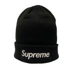 ショッピングsupreme シュプリーム Supreme ニット帽 ブラック