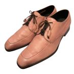 [ снижение цены ]A.MANETTI кожа обувь розовый размер :7 1/2 ( Akashi магазин )