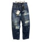 ショッピングディースクエアード ディースクエアード DSQUARED2 デニムパンツ S71LB0185 インディゴ サイズ：48