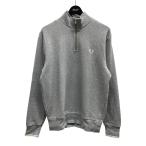 ショッピングフレッドペリー フレッドペリー FRED PERRY Half Zip Sweatshirt M3574 グレー サイズ：M