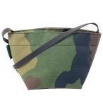 Herve Chapelier 舟形ショルダー Mini tote Camouflage グリーン サイズ：- (和歌山店) 220405